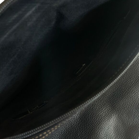 GUCCI Vintage Dark Navy Blue Leather Messenger Bag - Picture 2 of 16